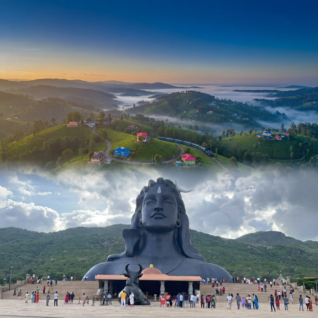 ooty and isha place pics